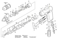 Bosch 0 607 153 501 180 WATT-SERIE Drill Spare Parts